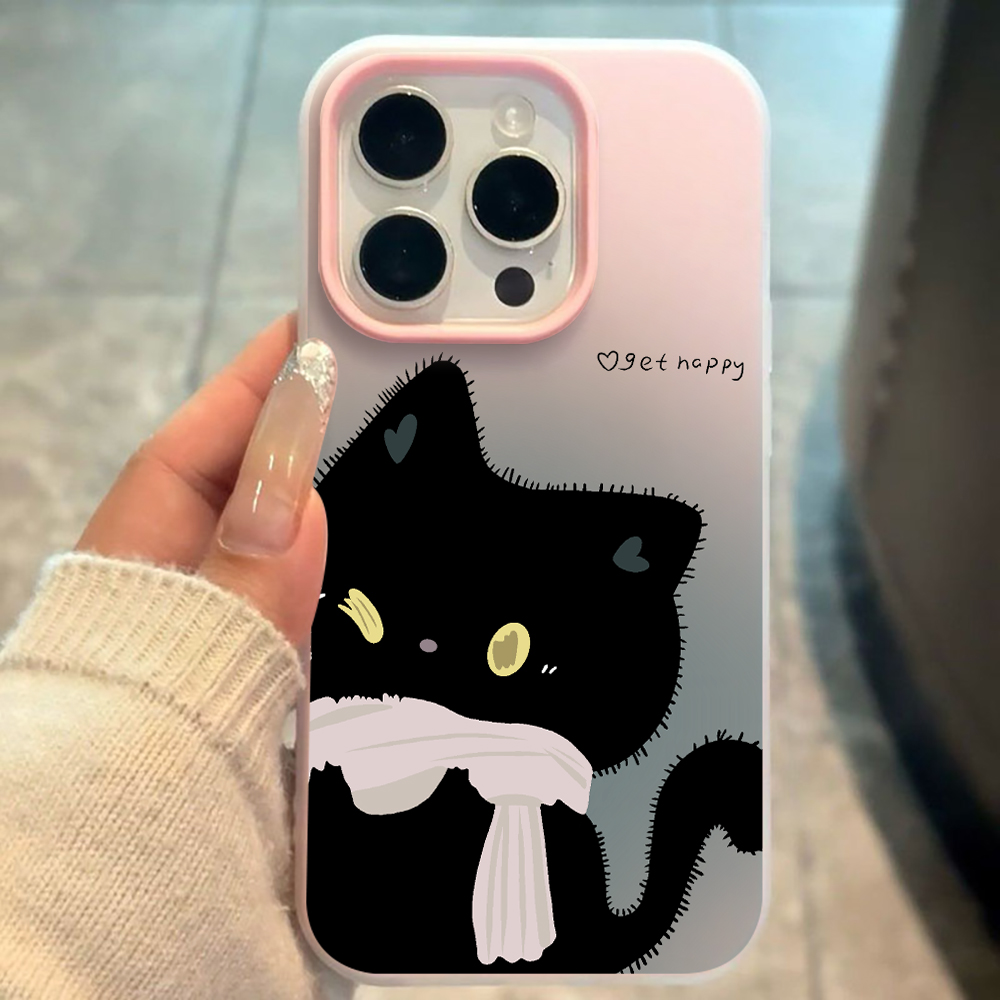 Phone Cases Black - Чехол для телефона INS Couple Black