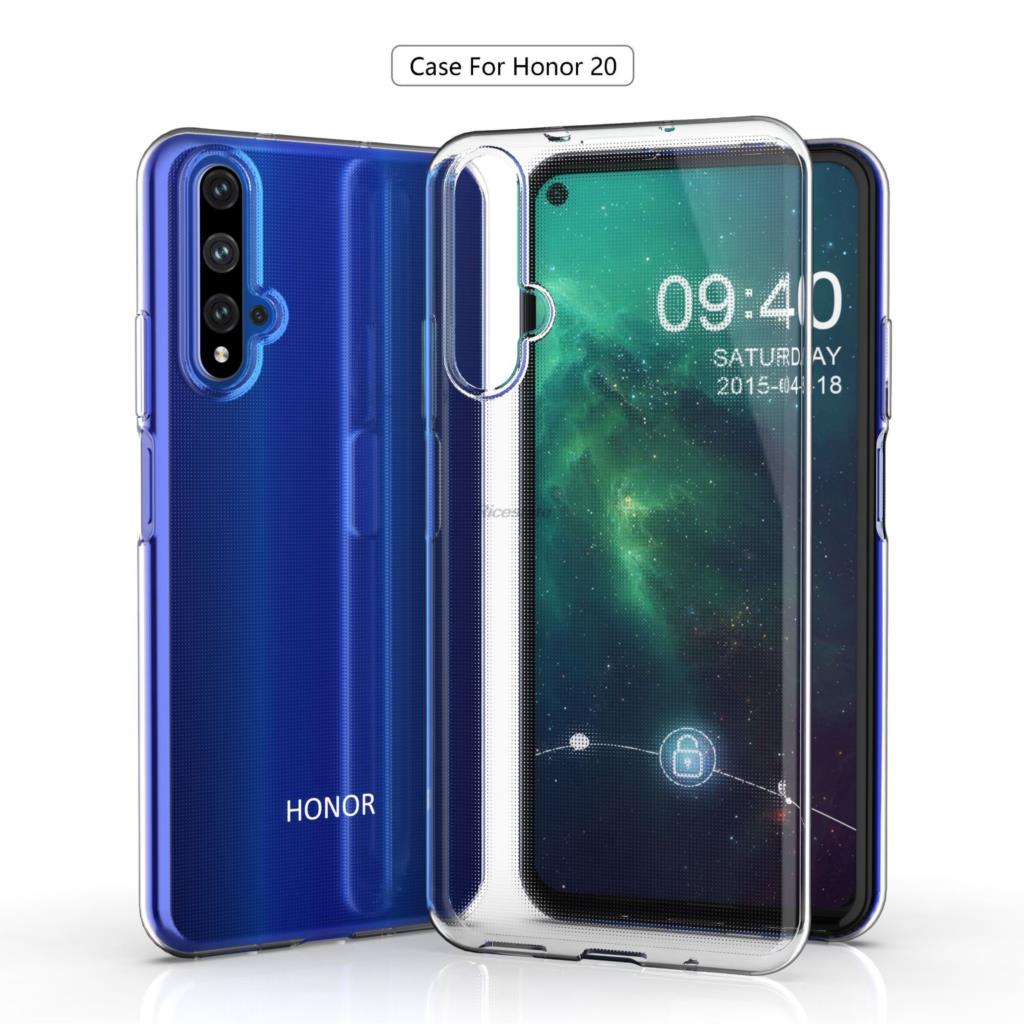 Transparent Thin Case - Прозрачный чехол для Huawei Honor 20,