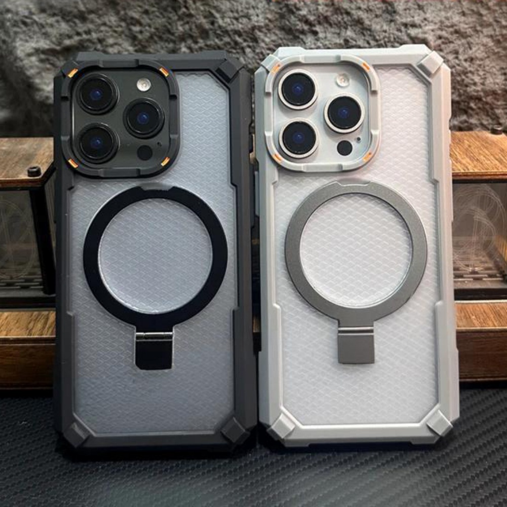 Rugged Armor Case - Противоударный металлический чехол с магнитным держателем