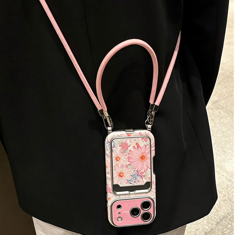 Phone Cases That Hold Cards - Розовый чехол для телефона с цветочным