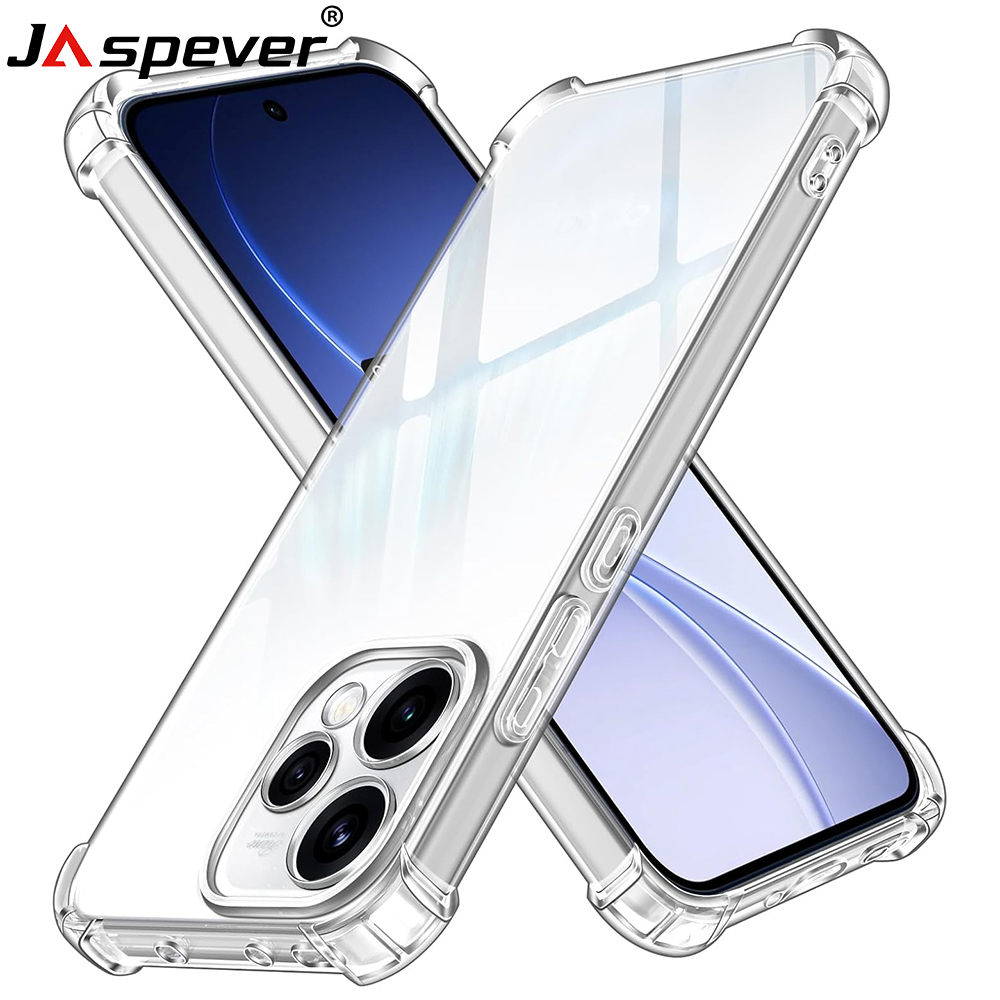 Transparent Thin Case - Противоударный прозрачный мягкий чехол для Oppo