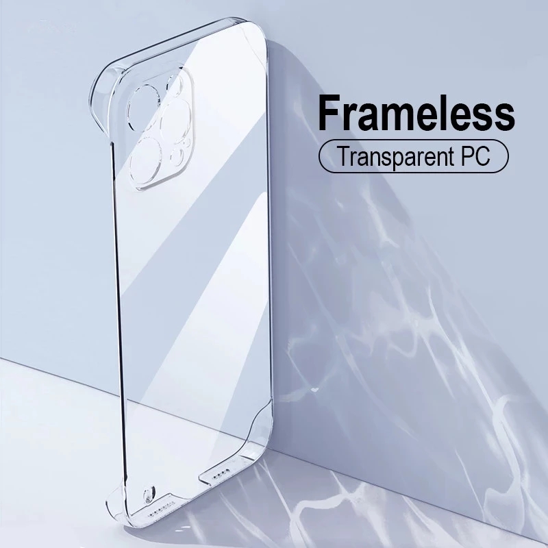 Phone Cases Best - Прозрачный безрамный жесткий чехол для ПК