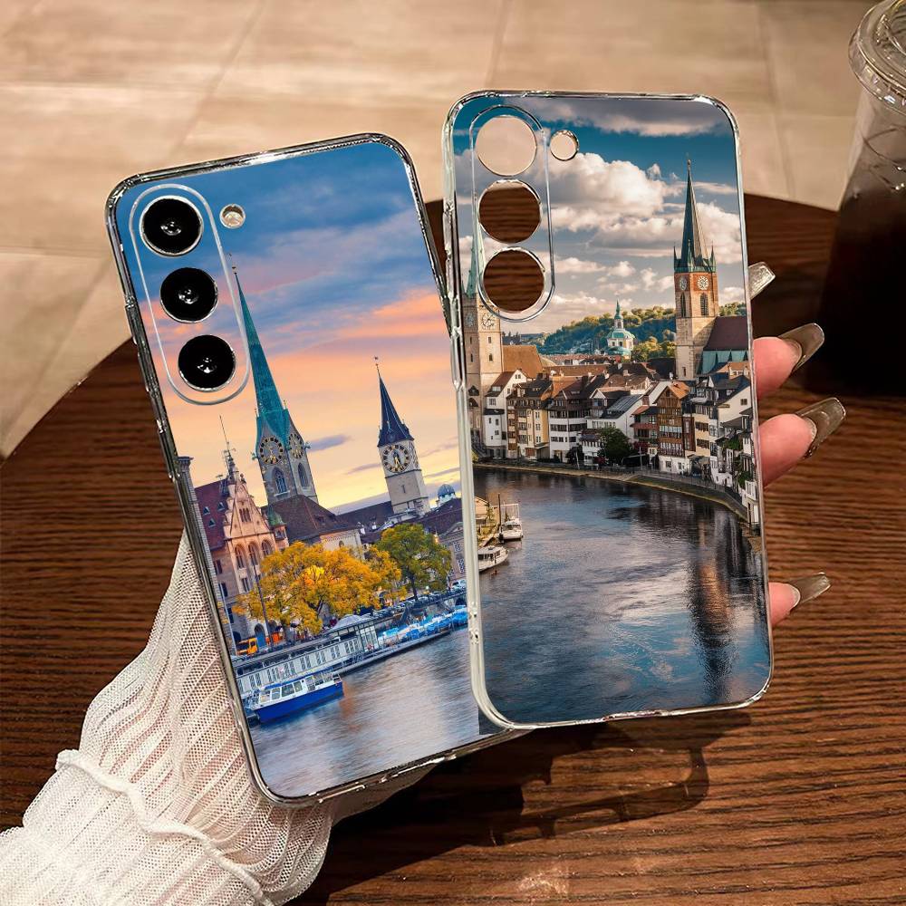 Zurich Phone Cases - Прозрачный чехол для телефона в стиле