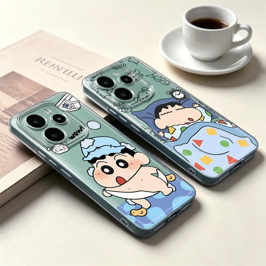 Phone Cases Xiaomi Redmi 12 - Милый чехол Shin-ChanS для Xiaomi Redmi