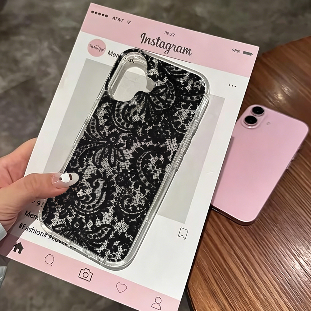 Phone Cases Arc - Прозрачный силиконовый чехол с блестками и