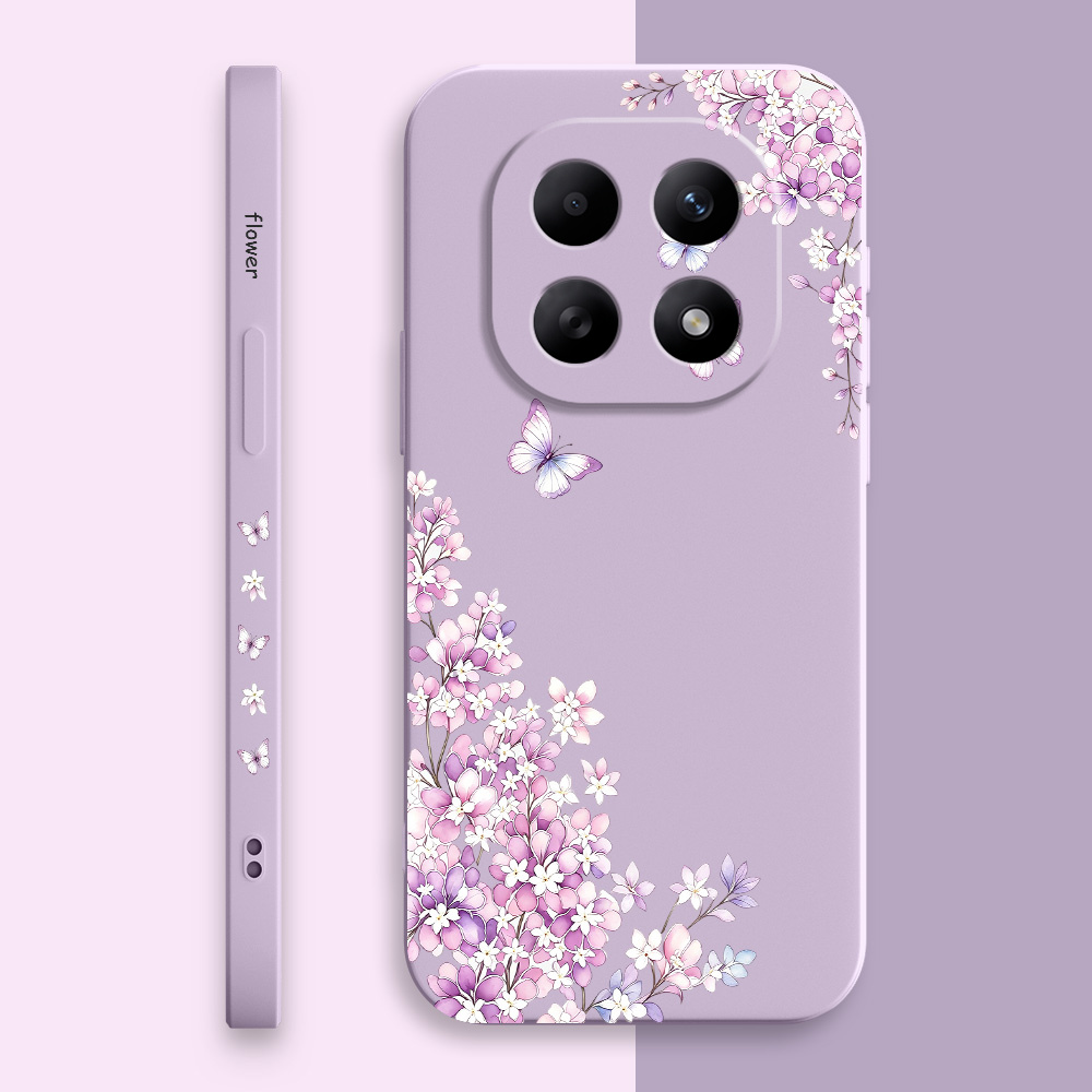 Фиолетовый чехол с цветочным п – обзор и цена Phone Cases Xiaomi Redmi 12