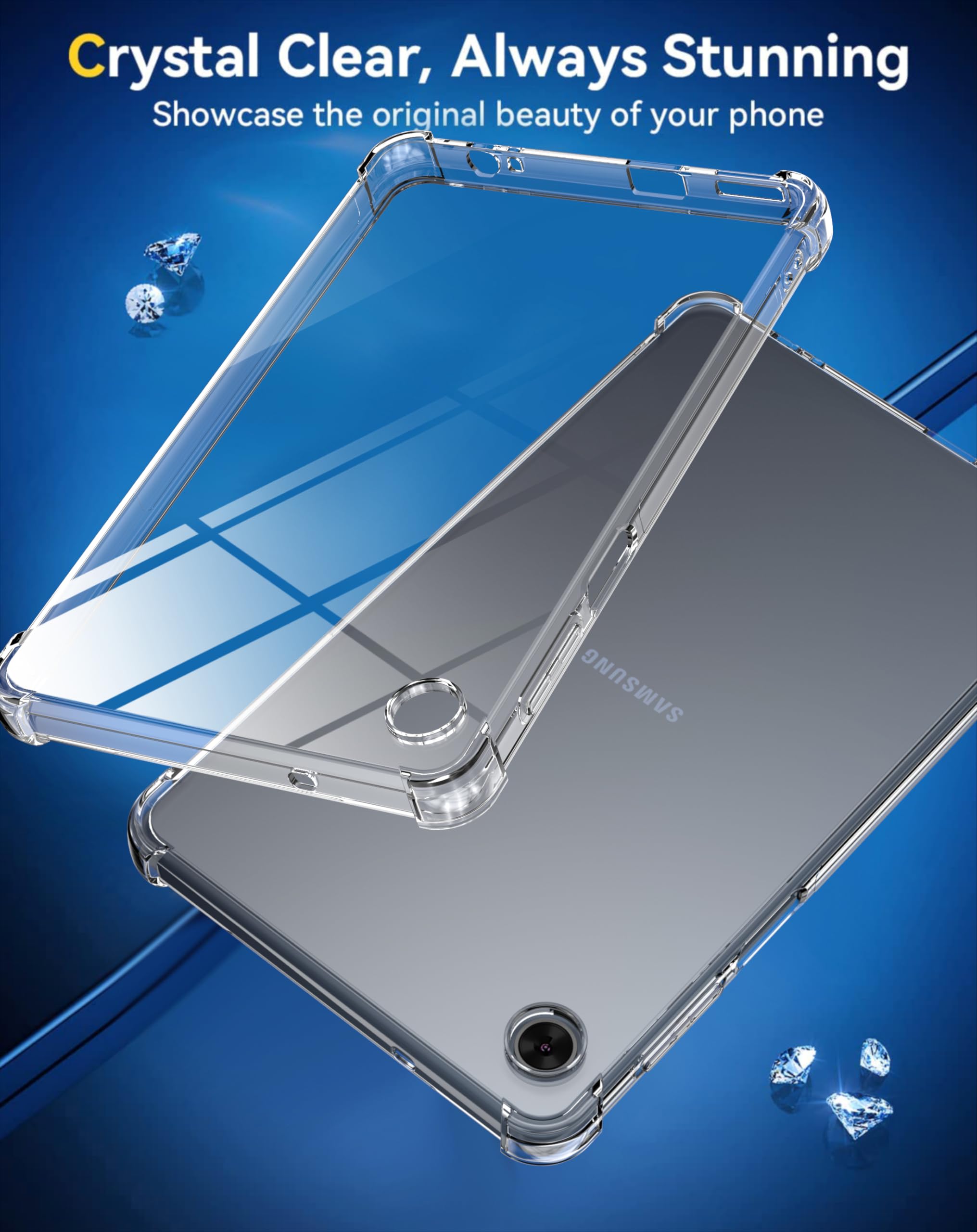 Для Samsung Galaxy Tab A9 8,7  – обзор и цена Transparent Thin Case