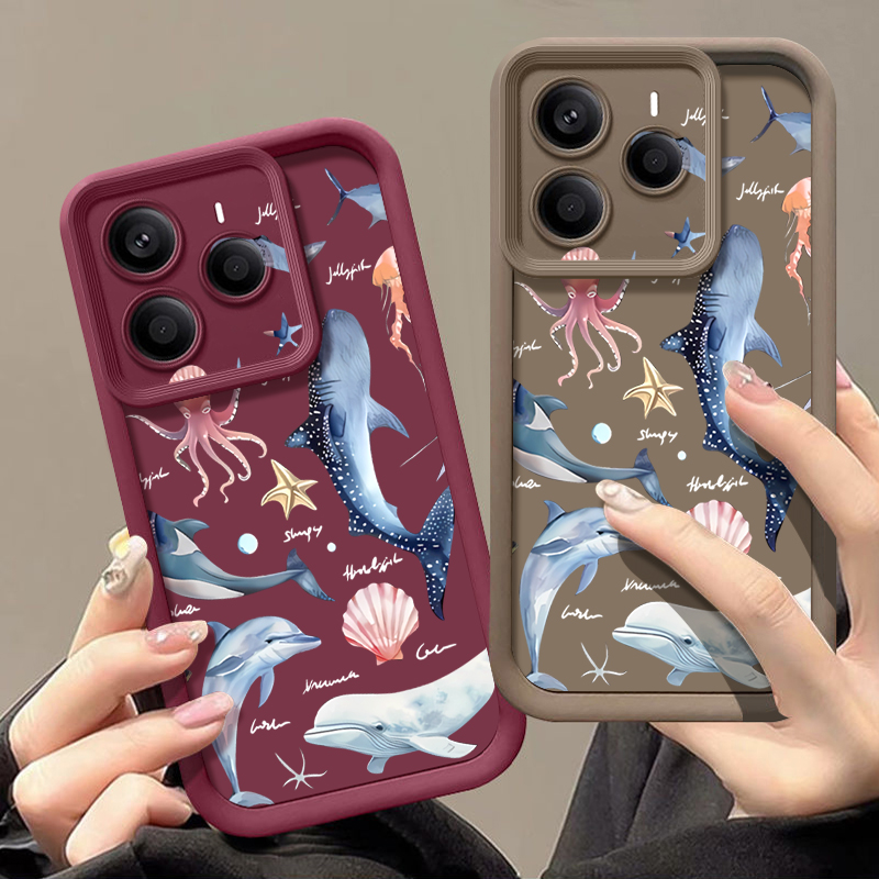 Мягкий чехол с милым рисунком  – обзор и цена Phone Cases Xiaomi Redmi 12