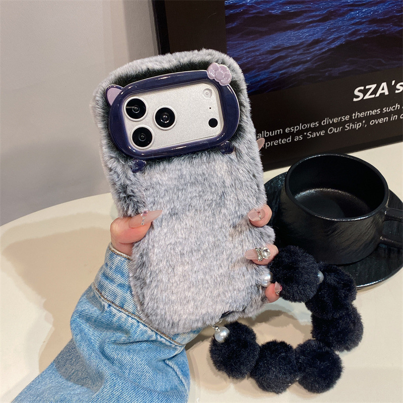 Роскошный однотонный плюшевый  – обзор и цена Phone Cases Iphone 14