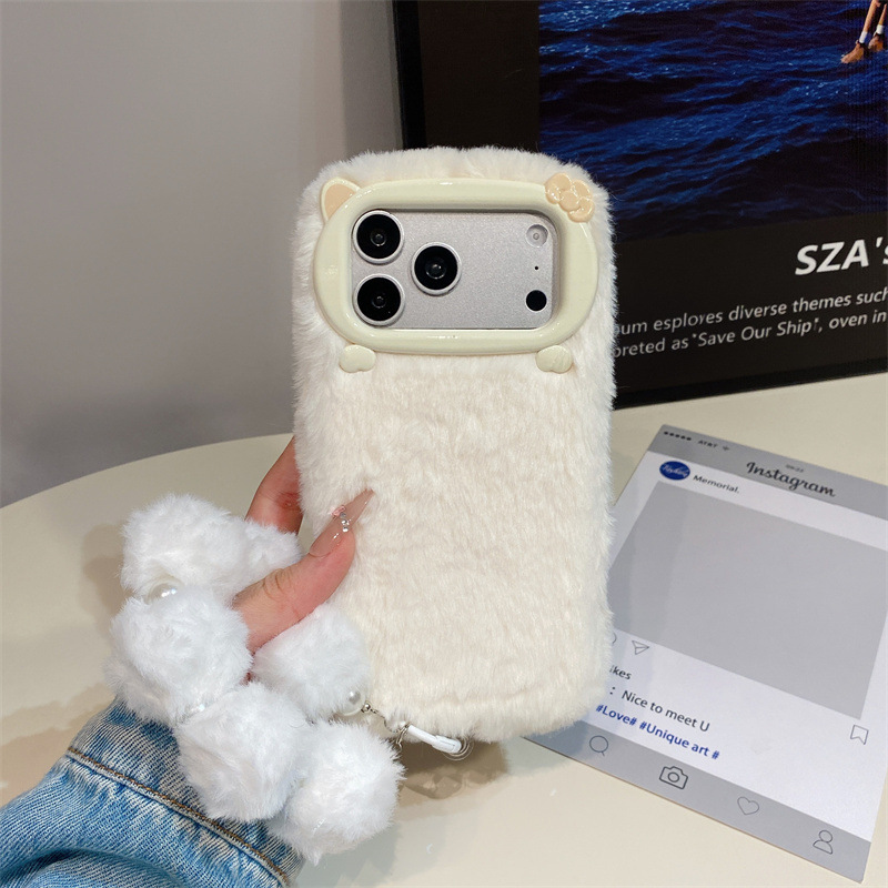 Роскошный однотонный плюшевый  – обзор и цена Phone Cases Iphone 14
