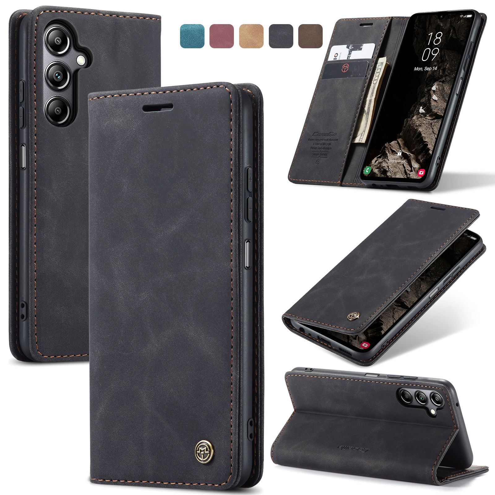 Флип-чехол-кошелек для Samsung – обзор и цена Leather Folio Wallet Case