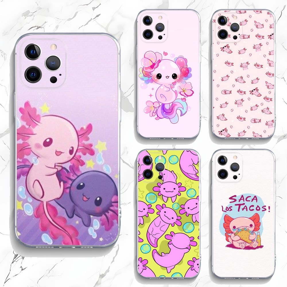 Симпатичный Axolotl чехол для  – обзор и цена Phone Cases Best