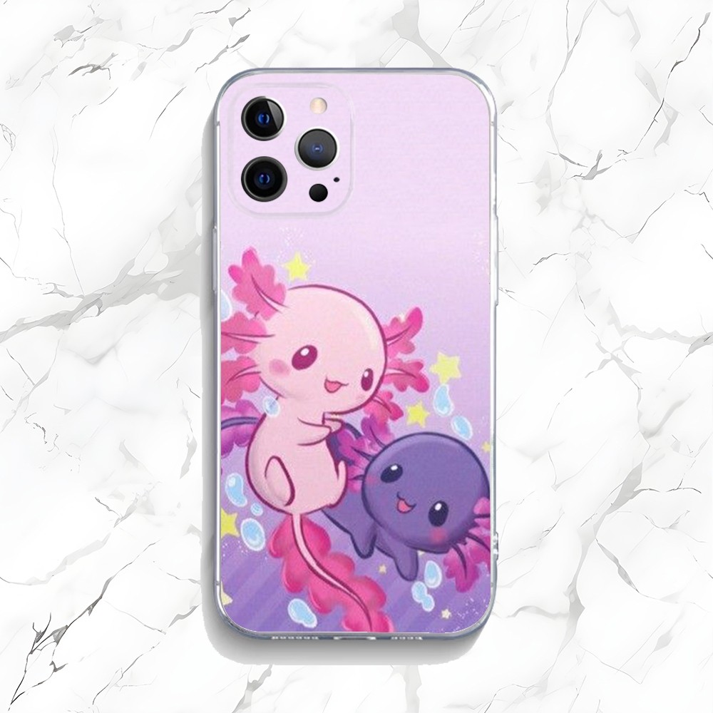 Симпатичный Axolotl чехол для  – обзор и цена Phone Cases Best