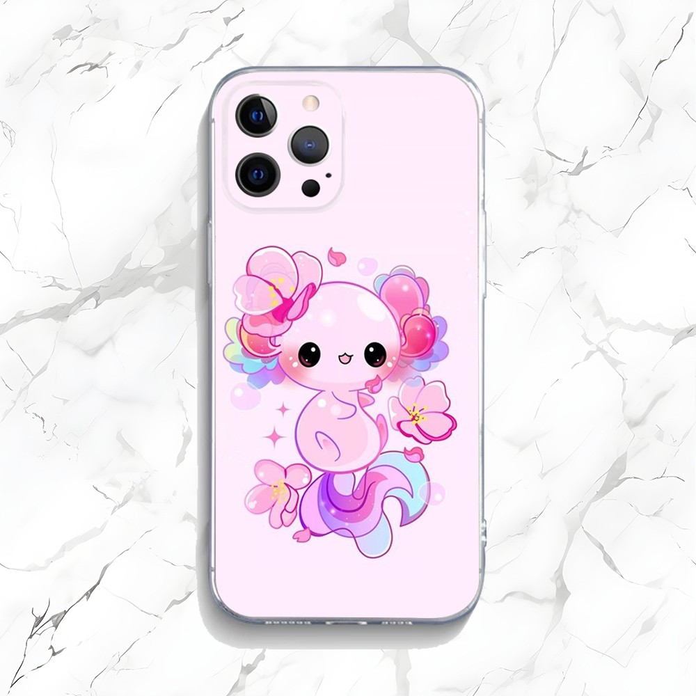 Симпатичный Axolotl чехол для  – обзор и цена Phone Cases Best