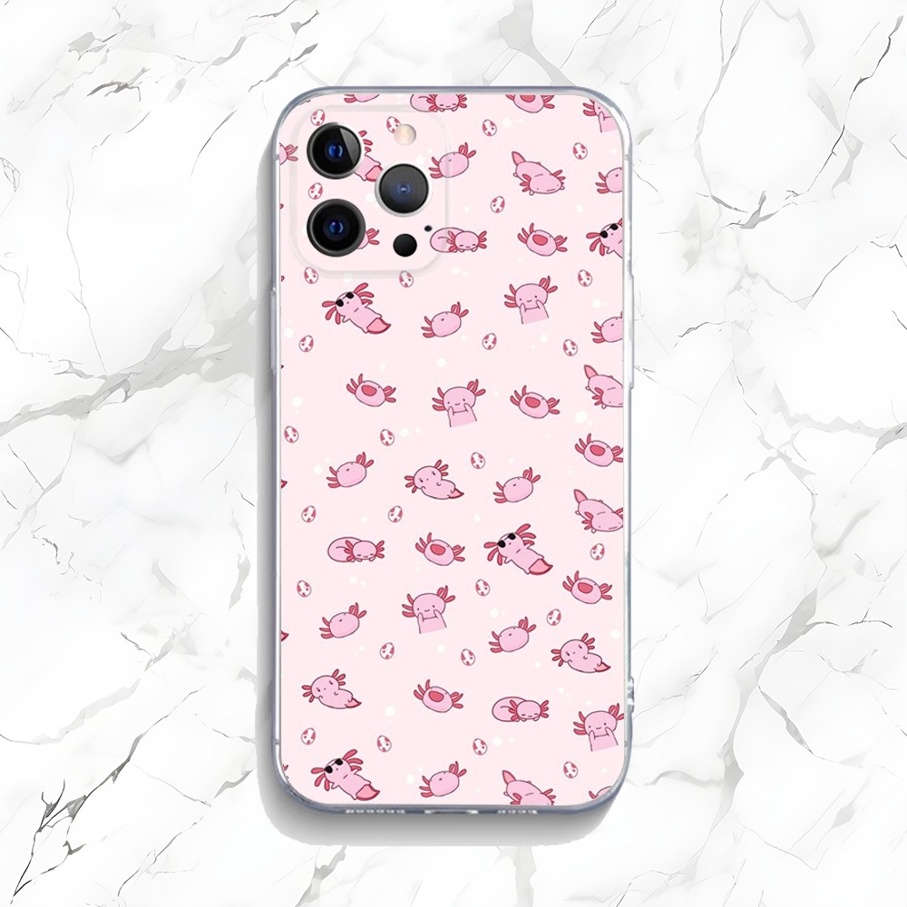 Симпатичный Axolotl чехол для  – обзор и цена Phone Cases Best