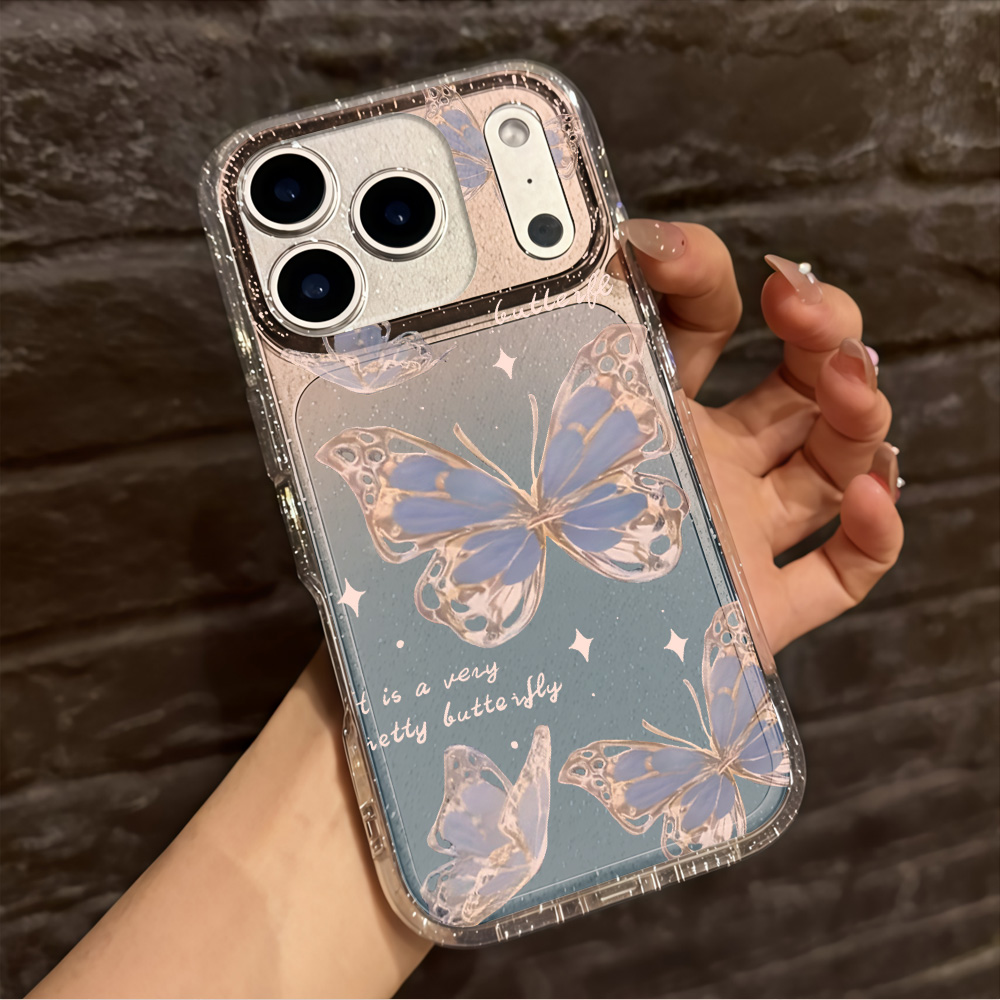 Роскошный синий чехол с бабочк – обзор и цена Phone Cases Best