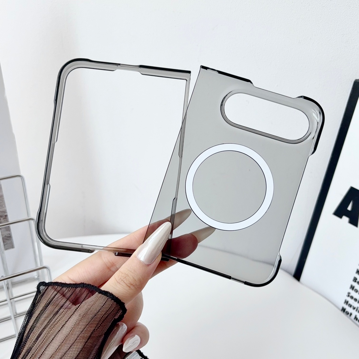 Магнитный матовый полупрозрачн – обзор и цена Transparent Thin Case