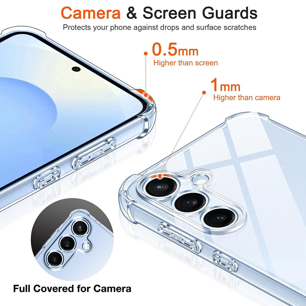 Противоударный чехол с воздушн – обзор и цена Transparent Thin Case