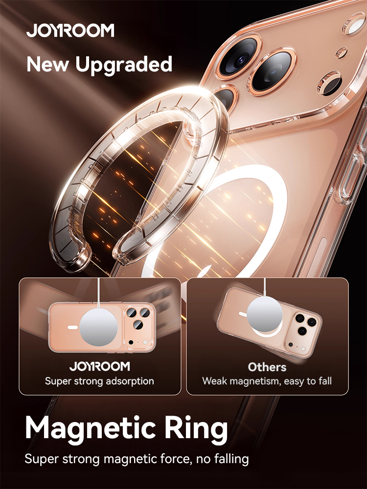 Магнитный чехол Joyroom для iP – обзор и цена Transparent Thin Case