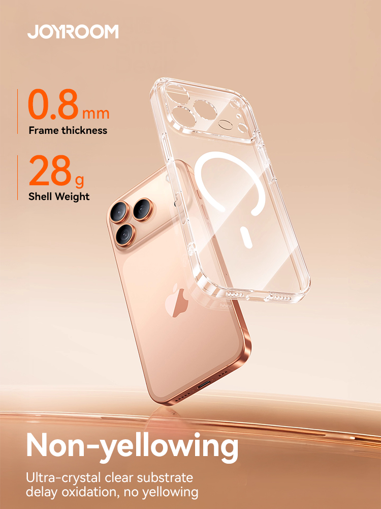 Магнитный чехол Joyroom для iP – обзор и цена Transparent Thin Case