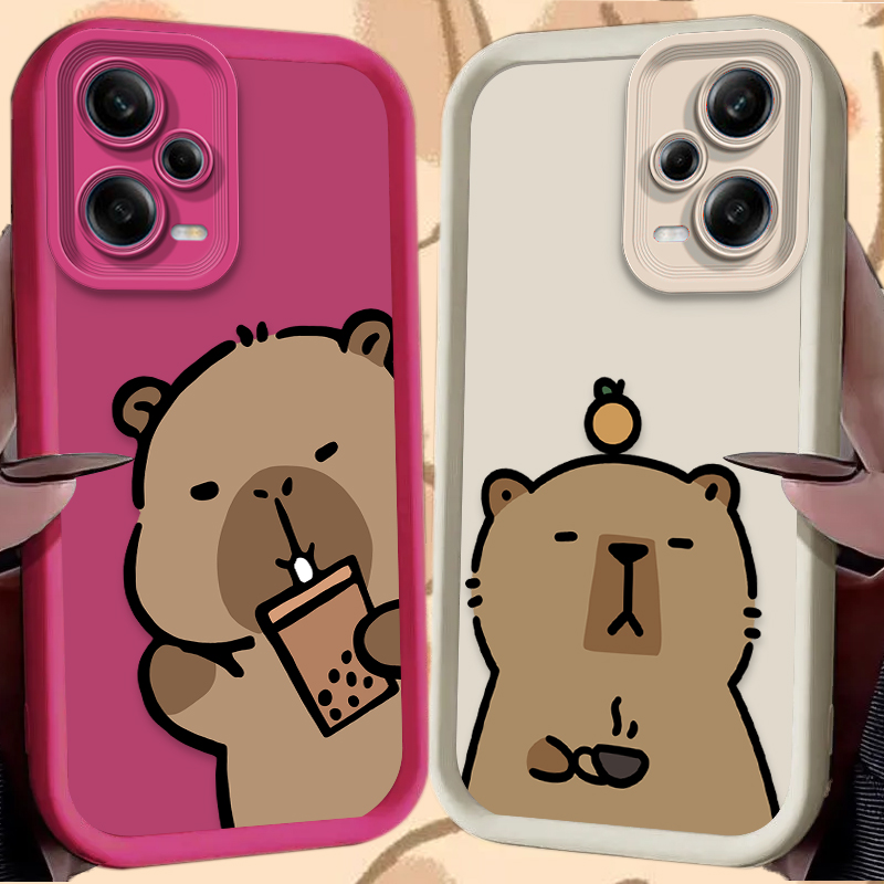 Милый мультяшный чехол с капиб – обзор и цена Phone Cases Xiaomi Redmi 12