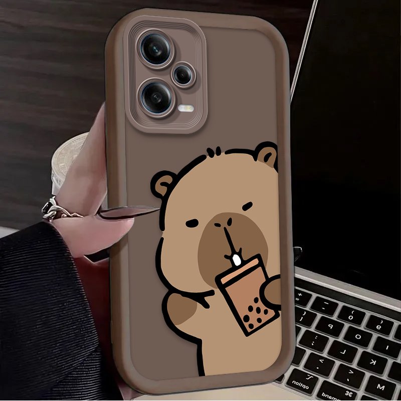 Милый мультяшный чехол с капиб – обзор и цена Phone Cases Xiaomi Redmi 12